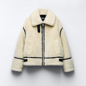 Zara Faux Fur Coat
